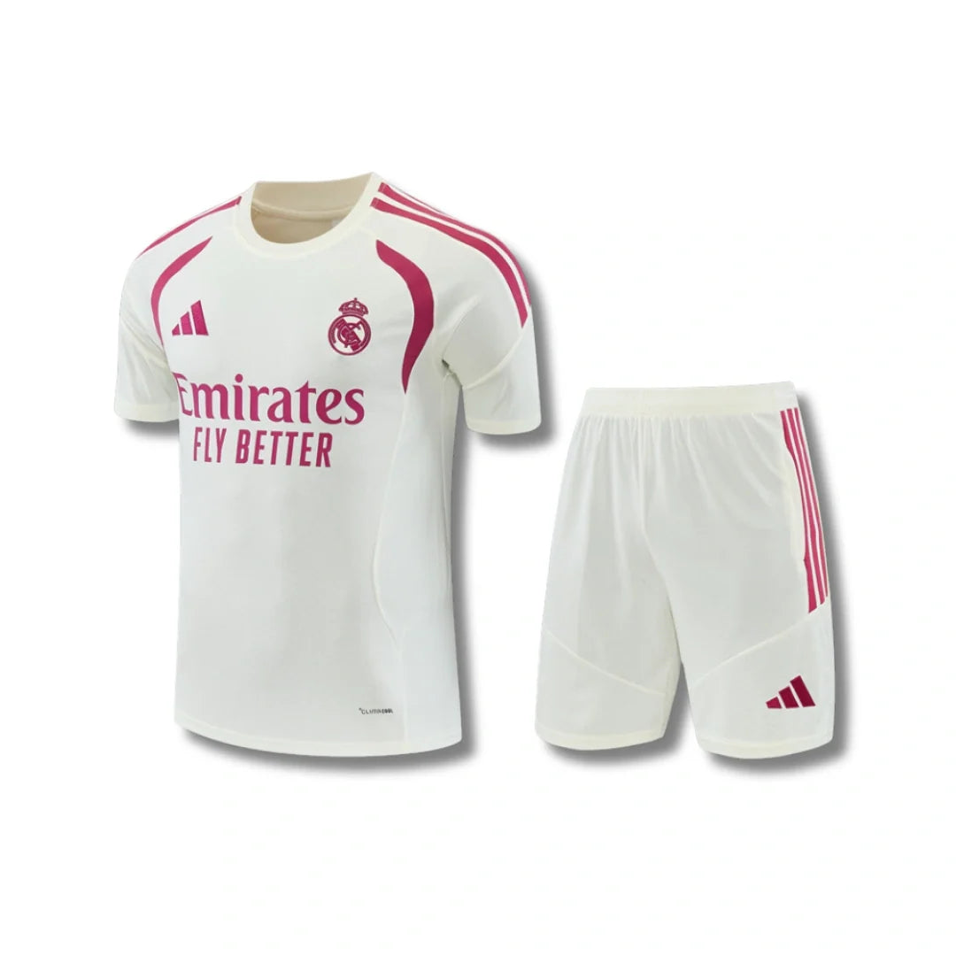 Real Madrid 26/27 White Training Set - front view