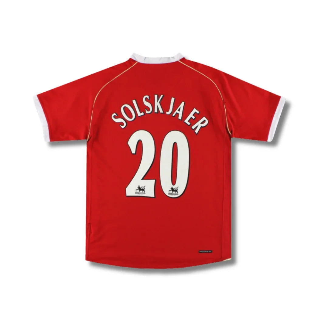 Manchester United 2006/07 - Home - back view