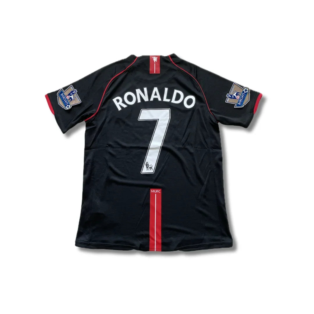 Manchester United 2007/08 - Away - back view