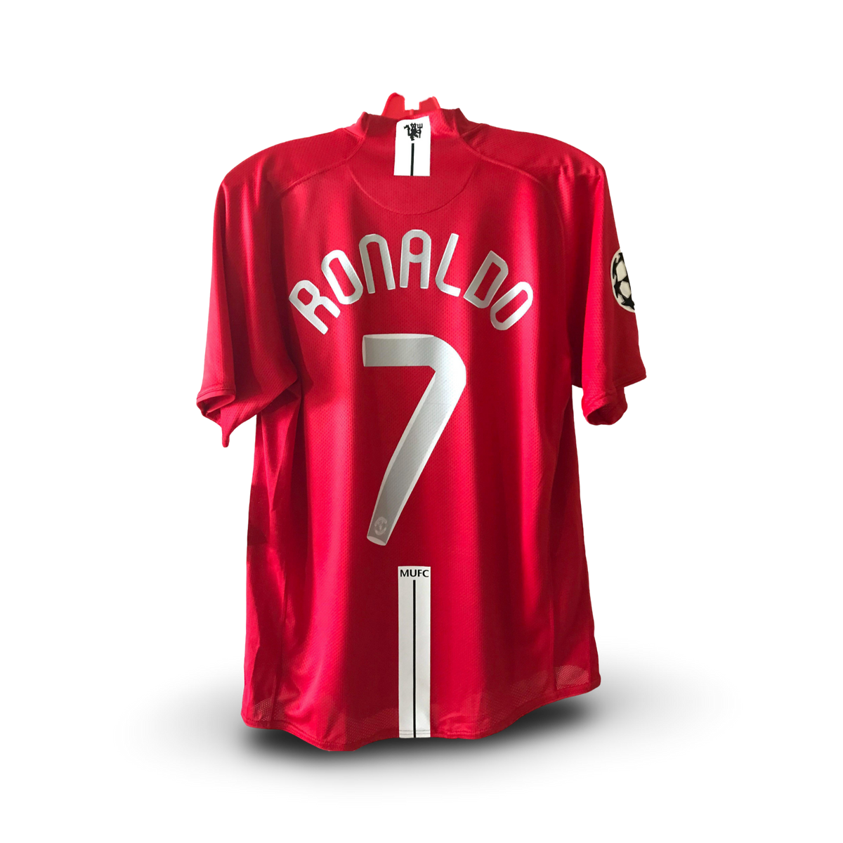 Manchester United 2007/08 - Home - back view