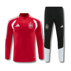 Spain Red Tracksuit 26/27 - front view