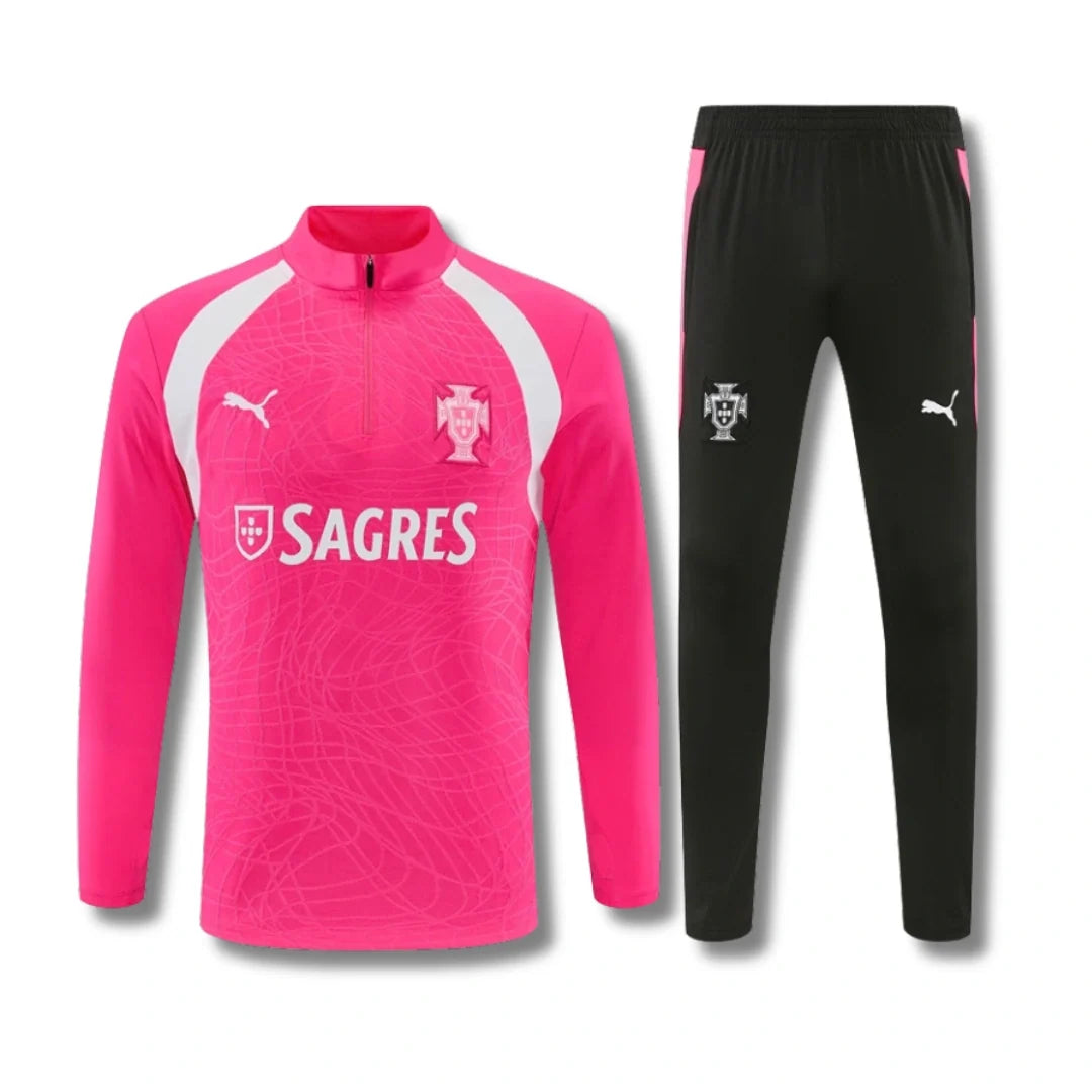 Portugal Pink Tracksuit 26/27 - front view