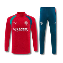Portugal Red Tracksuit 26/27 - front view