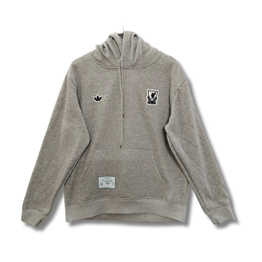 Liverpool Grey Hoodie - front view