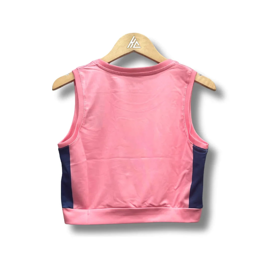 Barcelona Pink Women 25/26 Crop Top - Special - back view