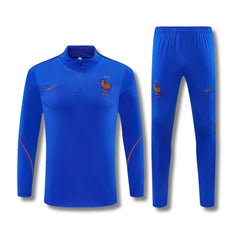 France Blue Tracksuit 26/27 - front view