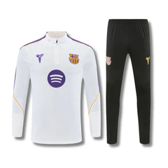 Barcelona White Tracksuit 26/27 - front view