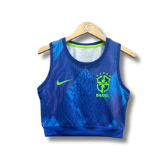 Brazil Women 25/26 Crop Top - Away - front view