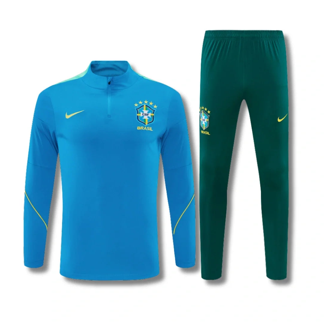 Brazil Blue Tracksuit 26/27 - front view