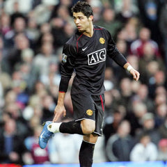 Manchester United 07/08 Long Sleeve - Away - back view