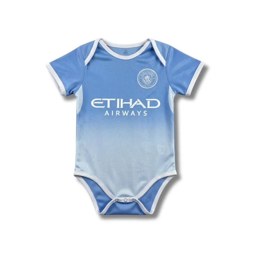 Manchester City Blue/White 2026/27 - Baby Bodysuit - front view