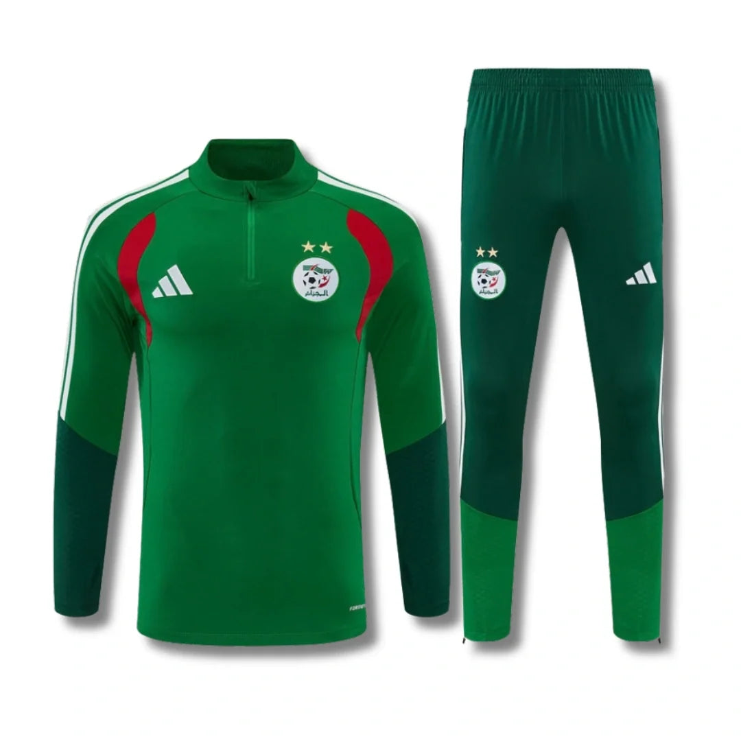 Algeria Green Tracksuit 26/27 - front view