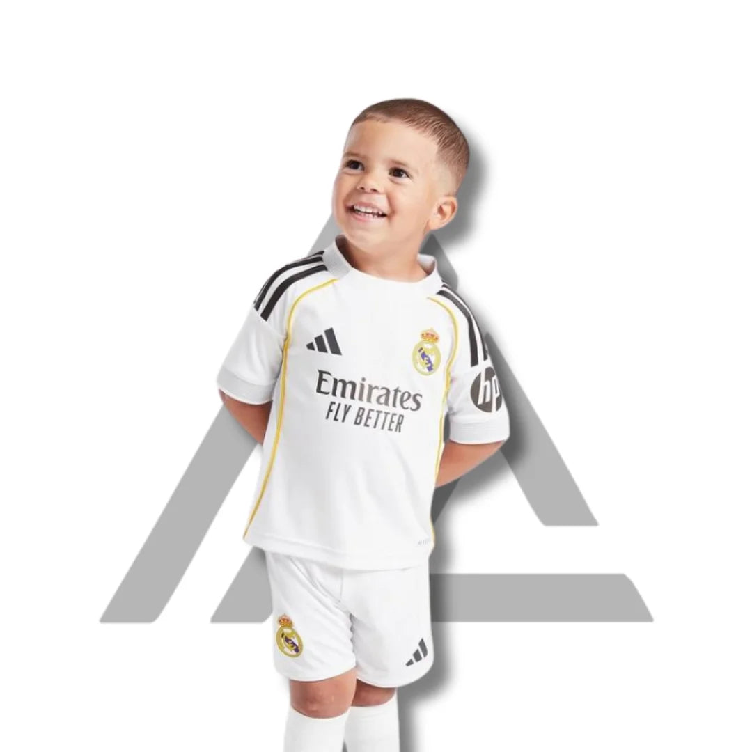 Real Madrid Home 25/26 - Kids - back view