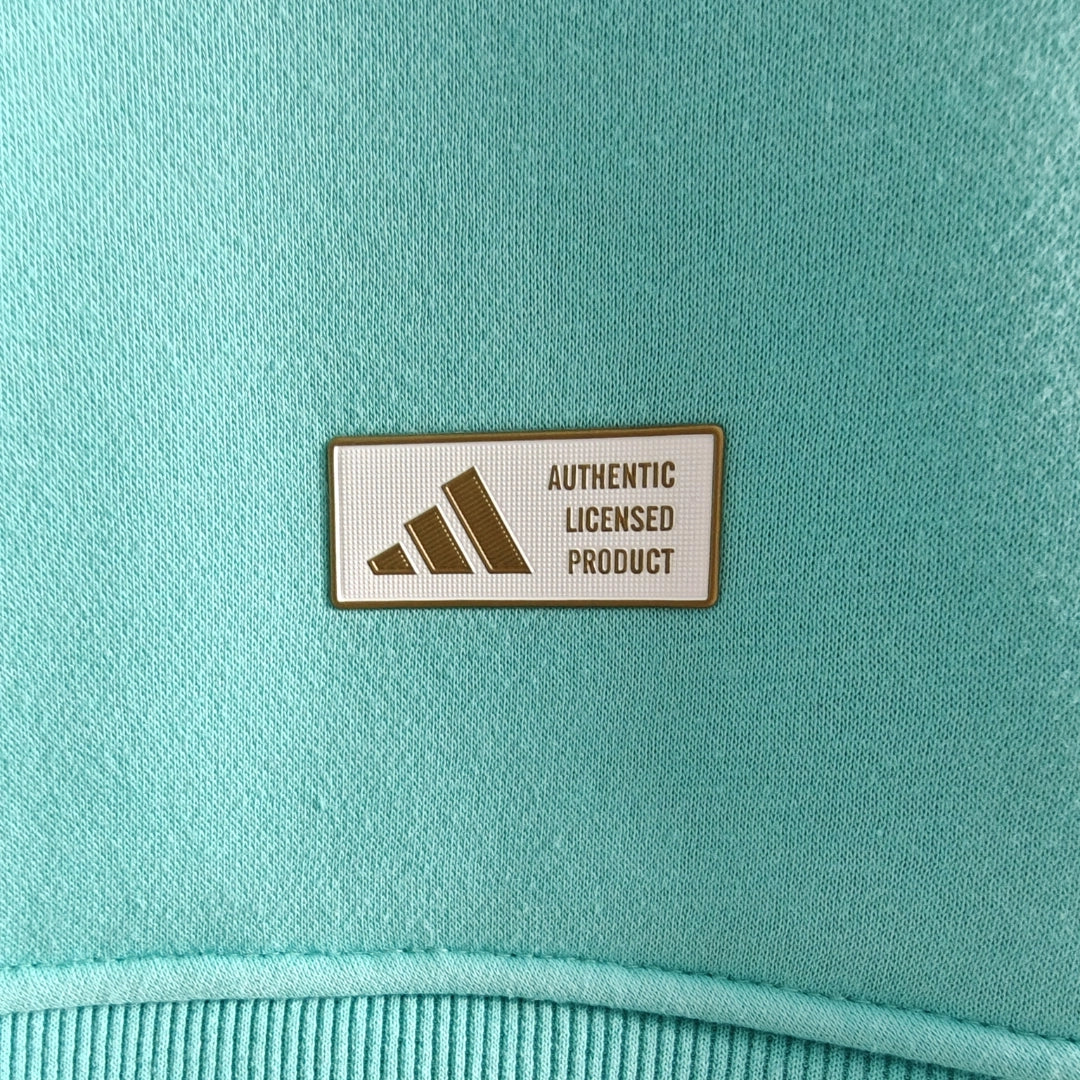 Liverpool Teal Hoodie - back view