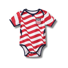 United States Red/White 2026 - Baby Bodysuit - front view