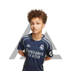 Real Madrid Away 25/26 - Kids - back view