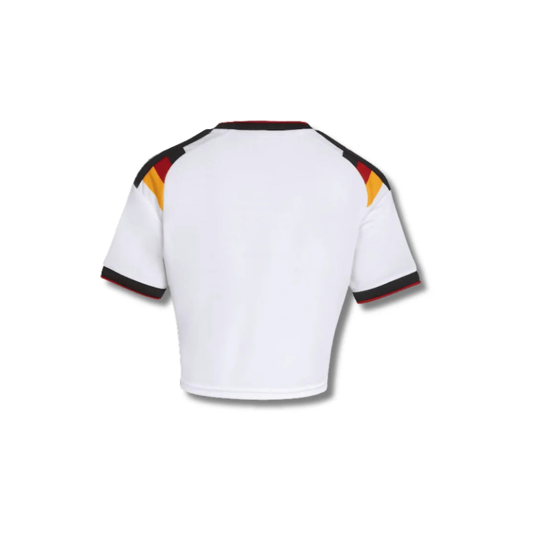 Germany Women WC Crop Top - Home - back view