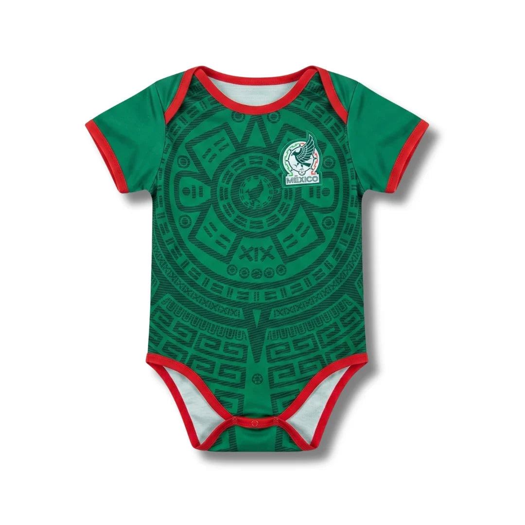 Mexico Green 2026 - Baby Bodysuit - front view