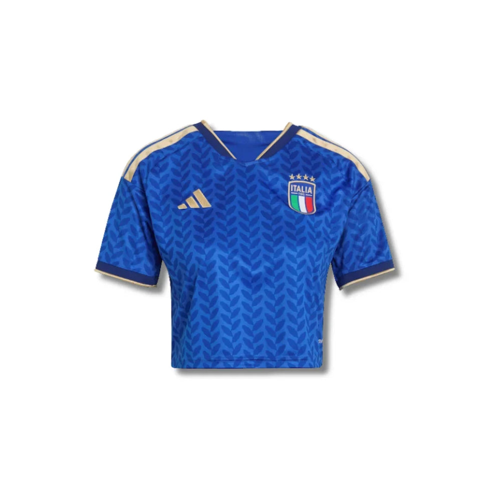 Italy Women WC Crop Top - Home