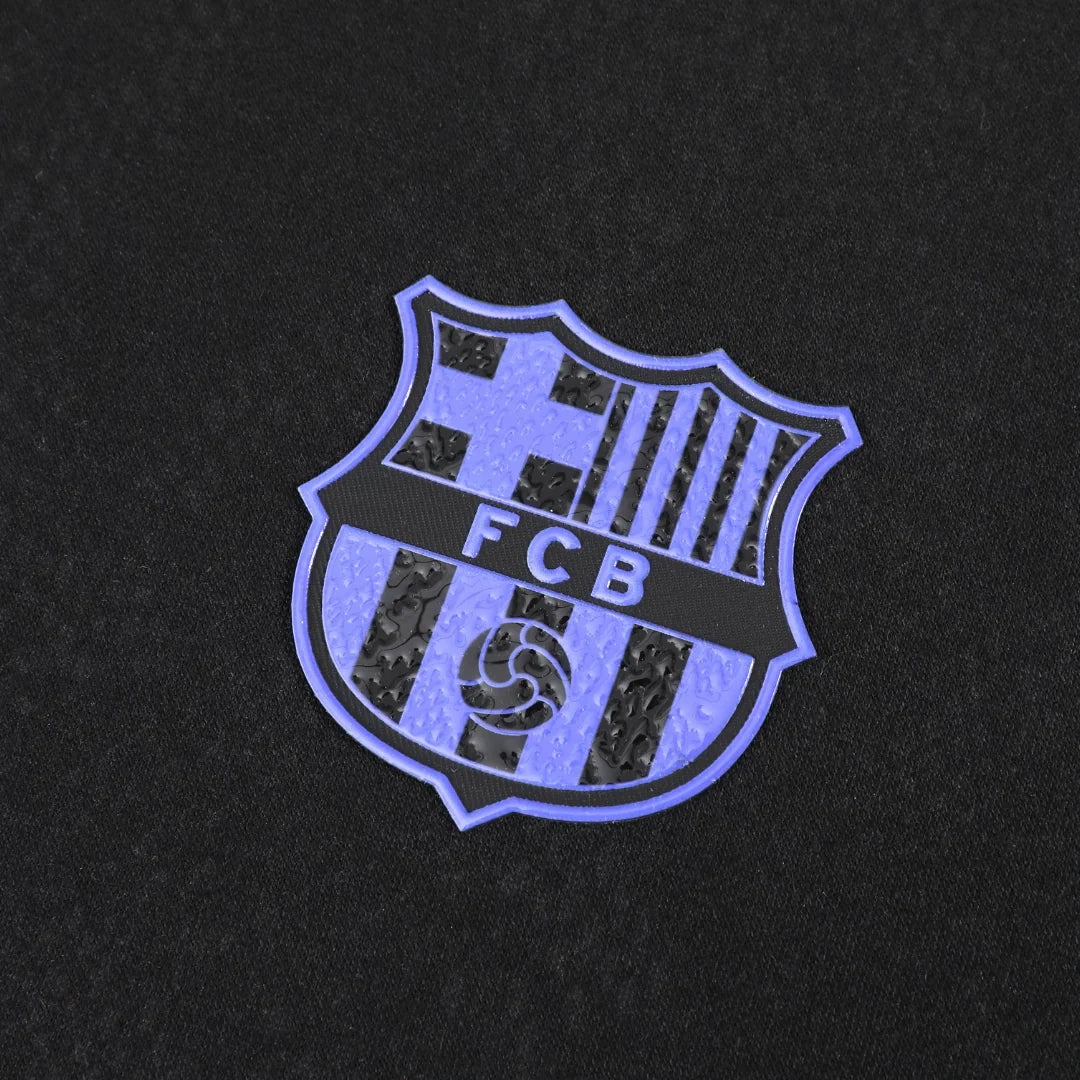 Barcelona x Kobe Black/Purple Hoodie - back view