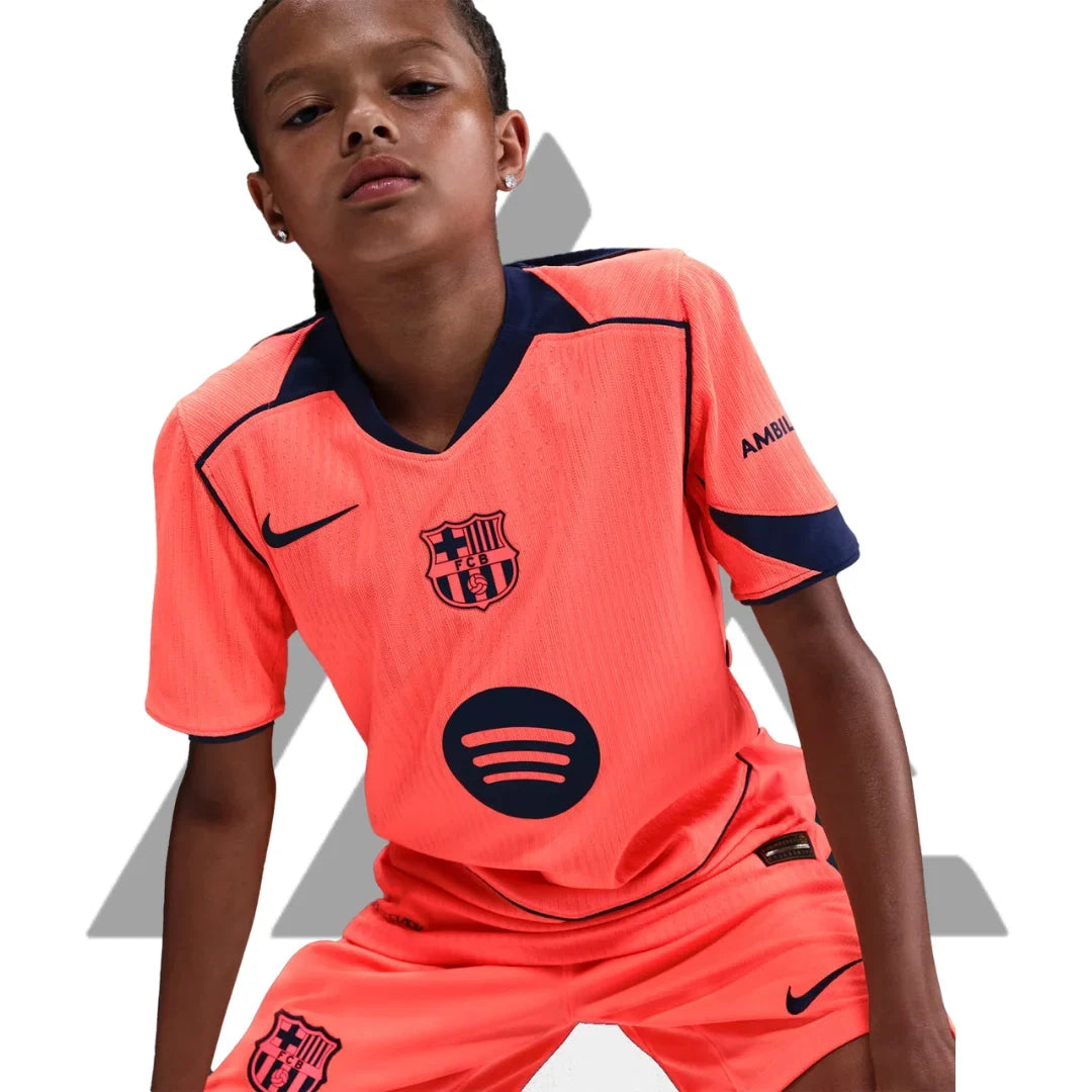 FC Barcelona Third 25/26 - Kids - back view