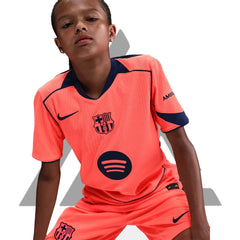FC Barcelona Third 25/26 - Kids - back view