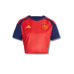 Spain Women WC Crop Top - Home - front view