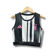 Juventus Women 25/26 Crop Top - Home - front view