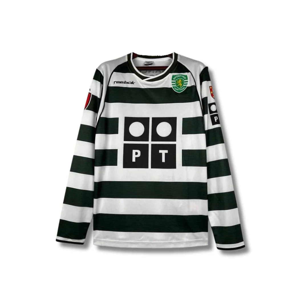 Sporting CP 2003/04 Long Sleeve - Home - front view