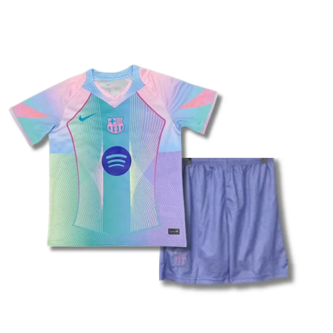 FC Barcelona Bluish Pink Special 25/26 - Kids - front view