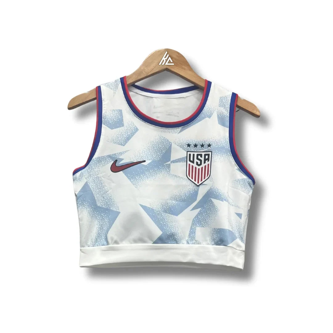 USA Women 25/26 Crop Top - Home - front view