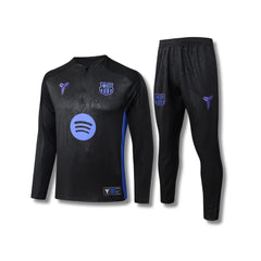 Barcelona X Kobe Black Tracksuit - front view