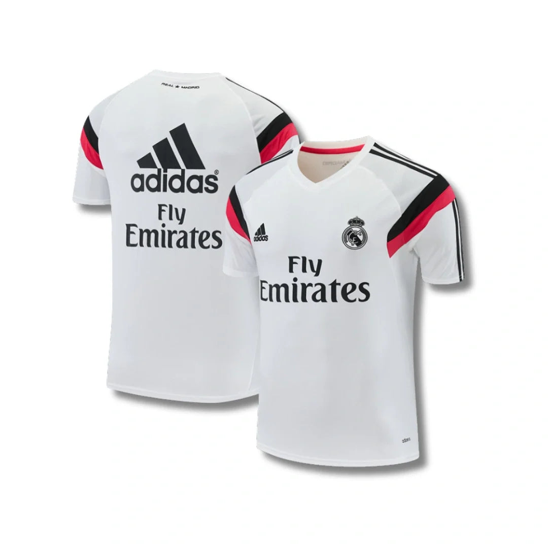 Real Madrid Retro 14/15 White Training Set - front view