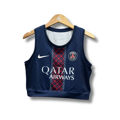 PSG Women 25/26 Crop Top - Home - front view