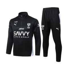 Al Hilal Black Tracksuit - back view