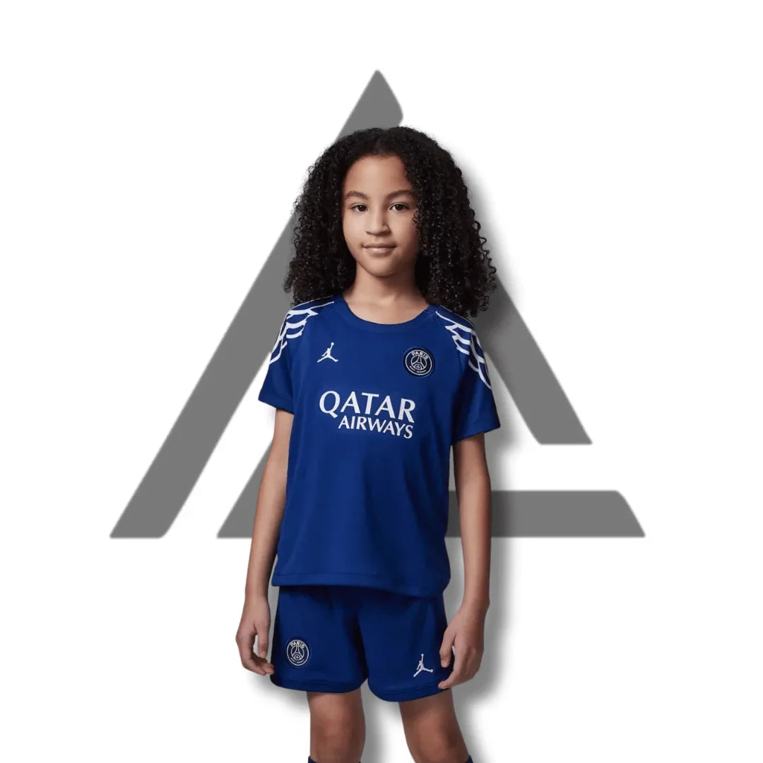 PSG 24/25 Jordan Wings 4th - Kids - back view