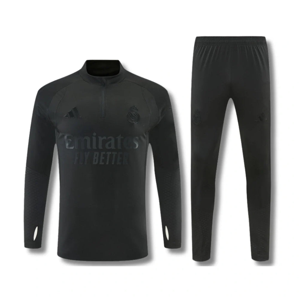 Real Madrid Blackout Tracksuit 26/27