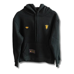 Manchester United Black Hoodie - front view