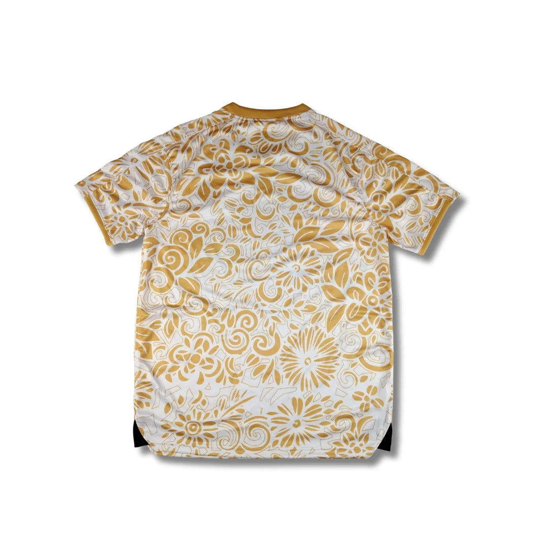 Palestine White Floral - Exclusive (English) - back view