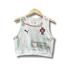 Portugal Women 25/26 Crop Top - Away - front view