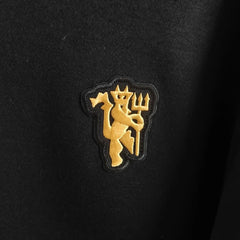 Manchester United Black Hoodie - back view