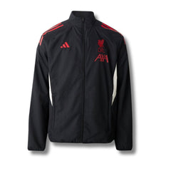 Liverpool Black/Red Windbreaker - front view
