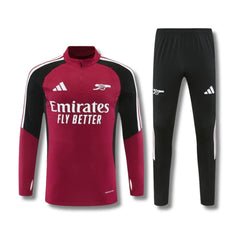 Arsenal Red/Black Tracksuit 26/27 - front view