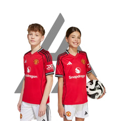 Man United Home 2025 - Kids - back view