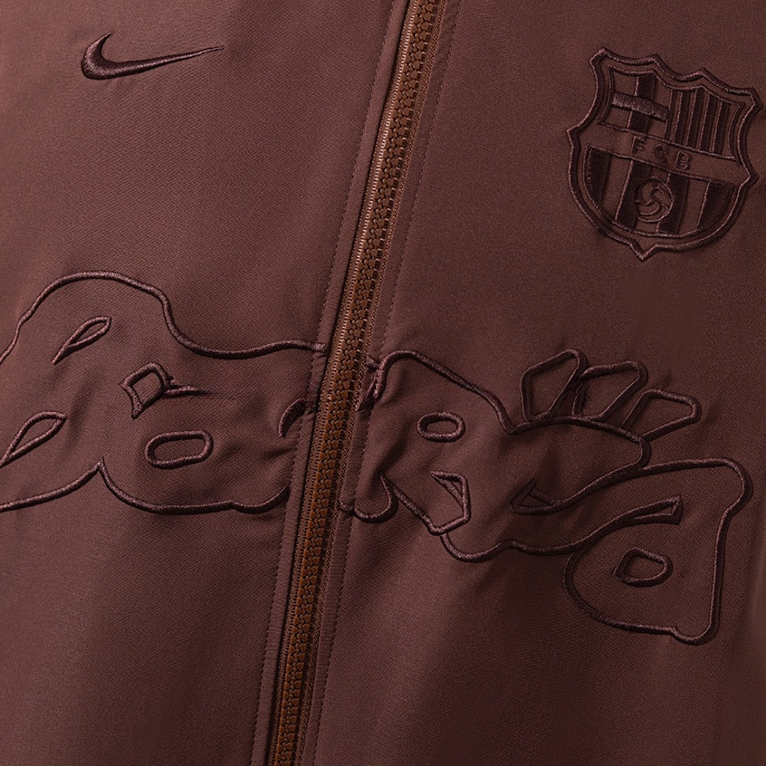 Barcelona x Travis Scott Windbreaker - back view