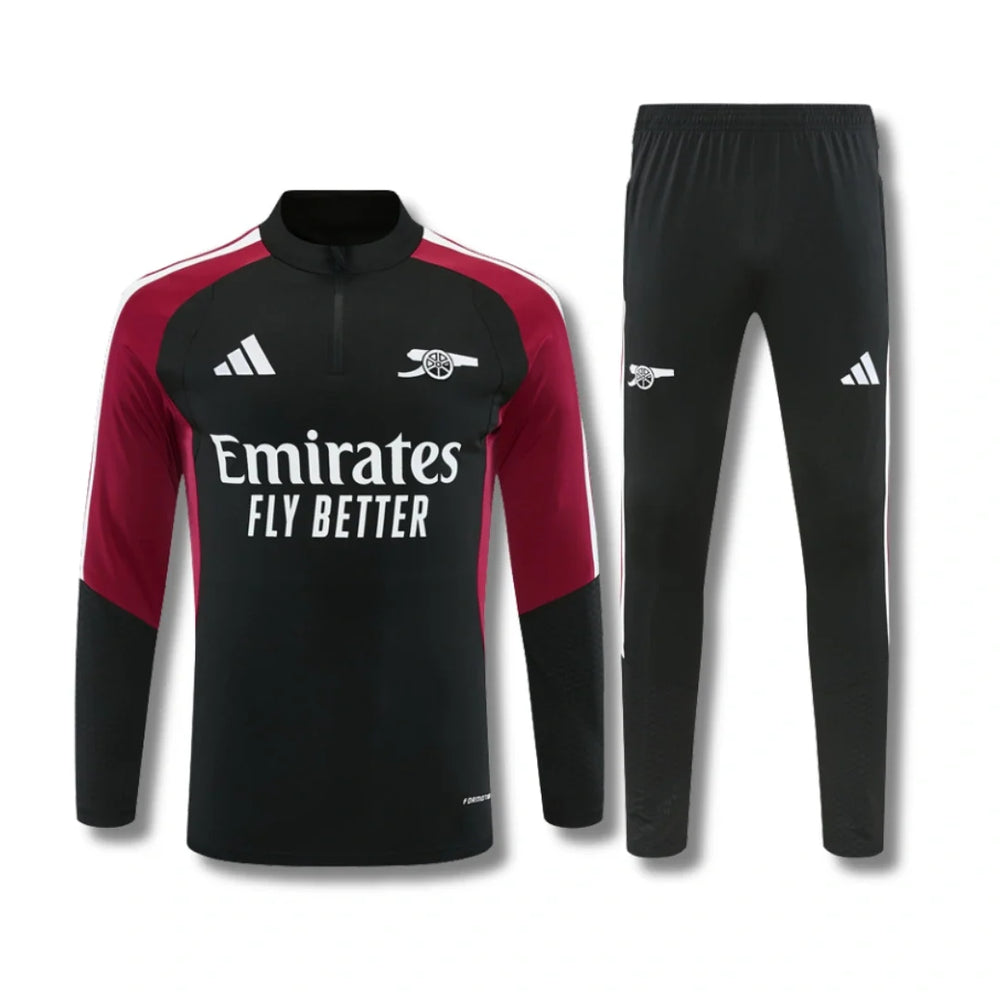 Arsenal Black/Red Tracksuit 26/27