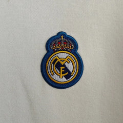 Real Madrid White Hoodie - back view