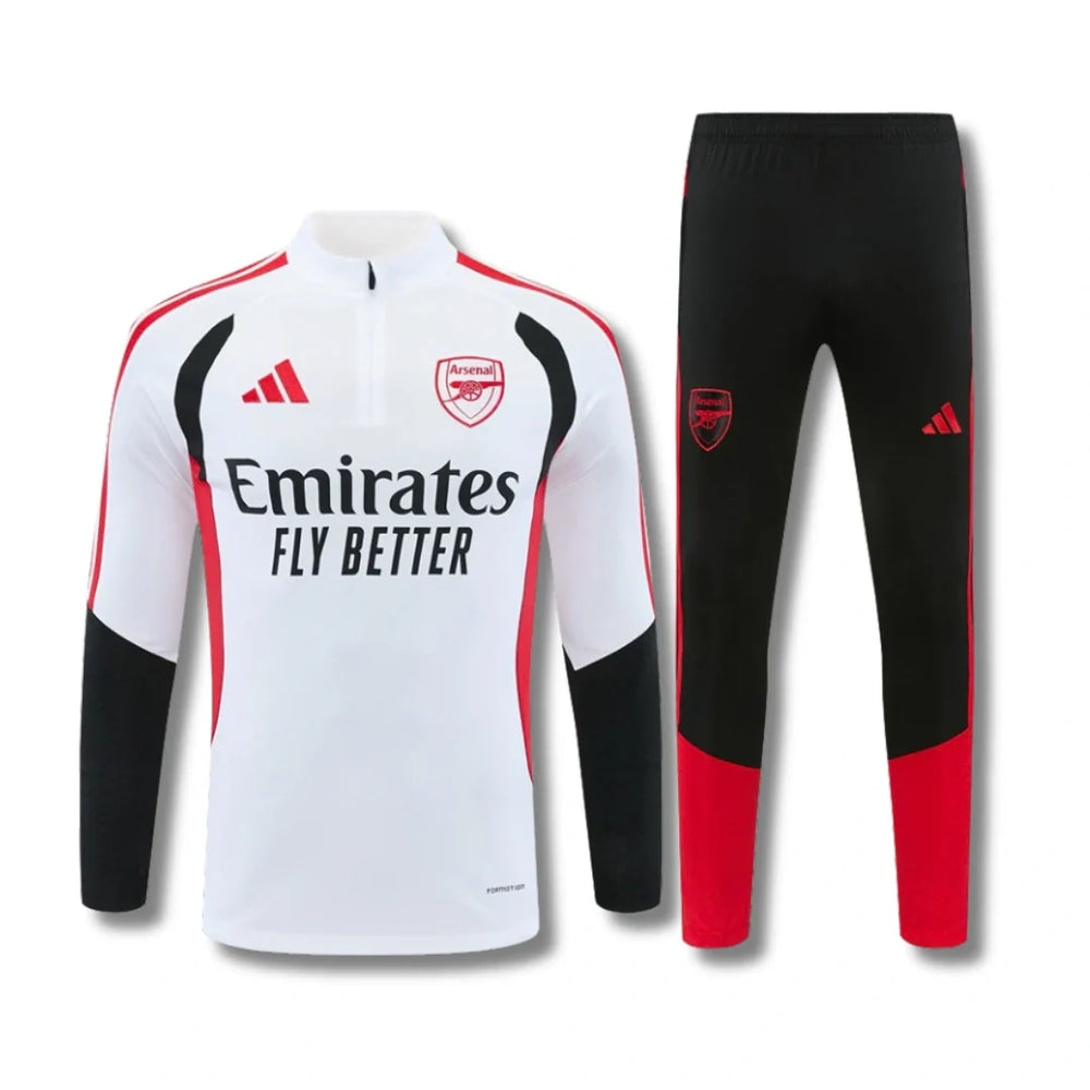 Arsenal White Tracksuit 26/27