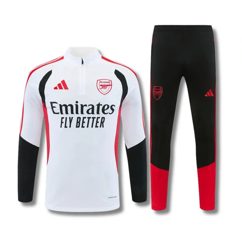 Arsenal White Tracksuit 26/27 - image 1