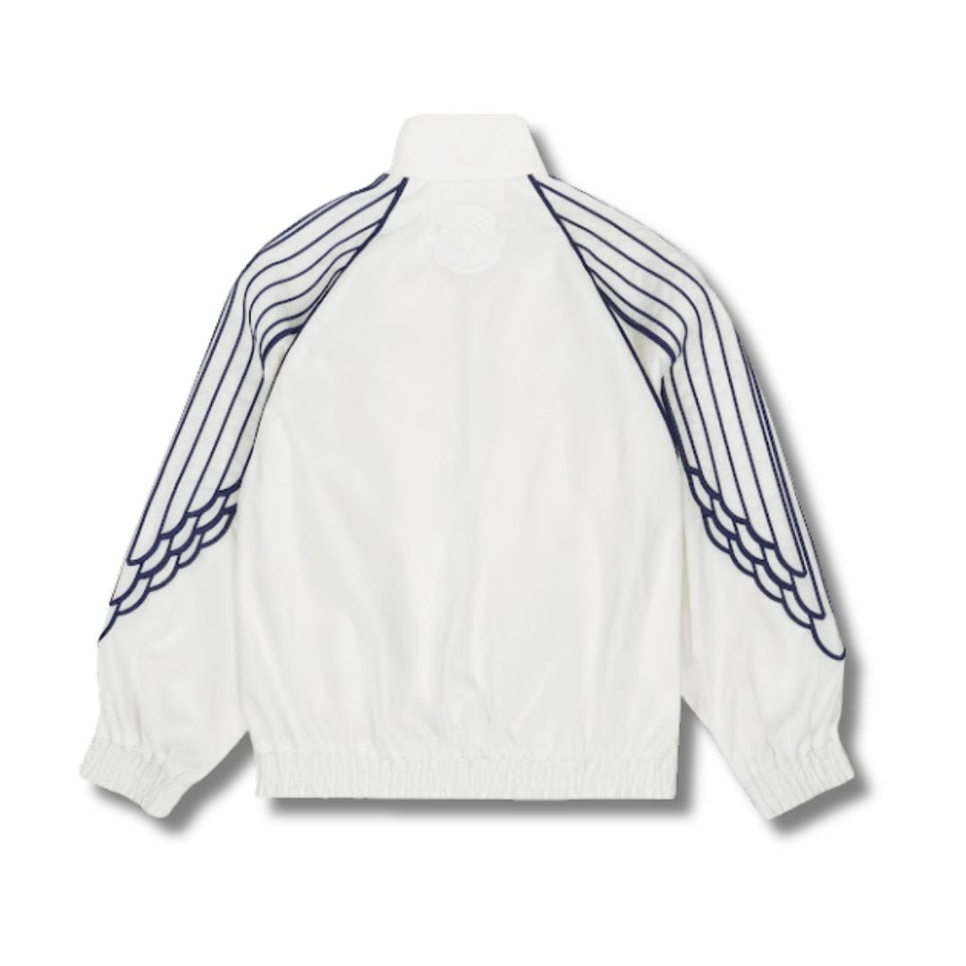 PSG x Jordan White Wings Windbreaker - back view
